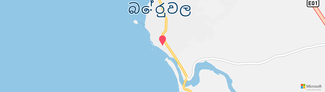 Map of the dive shop Ypsylon Nilaveli Beach Hotel