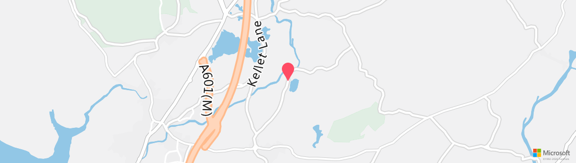 Map of the dive shop The Dive School at Capernwray