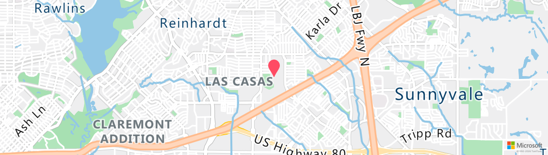 Umgebungskarte des Tauchshops Eastfield College