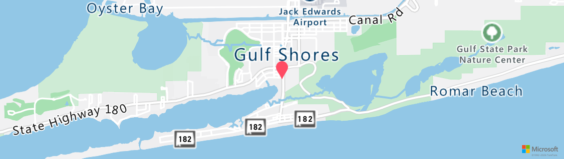 Map of the dive shop Down Under Dive Shop