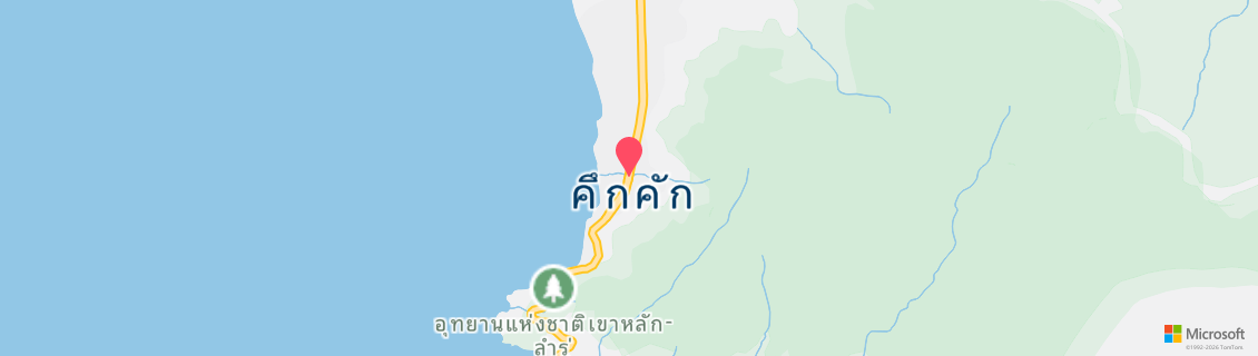 Map of the dive shop IQ-DIVE Khao Lak