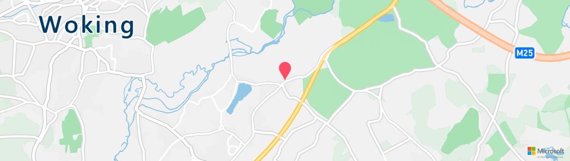 Map of the dive shop Surrey Dive Centre