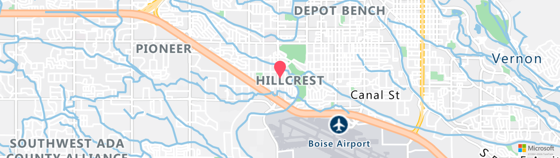 Map of the dive shop Dive Magic