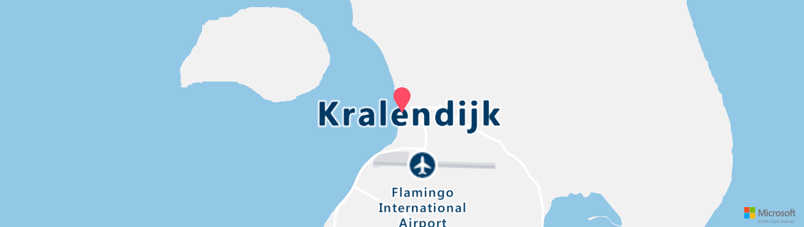 Map of the dive shop Stay and Dive Bonaire