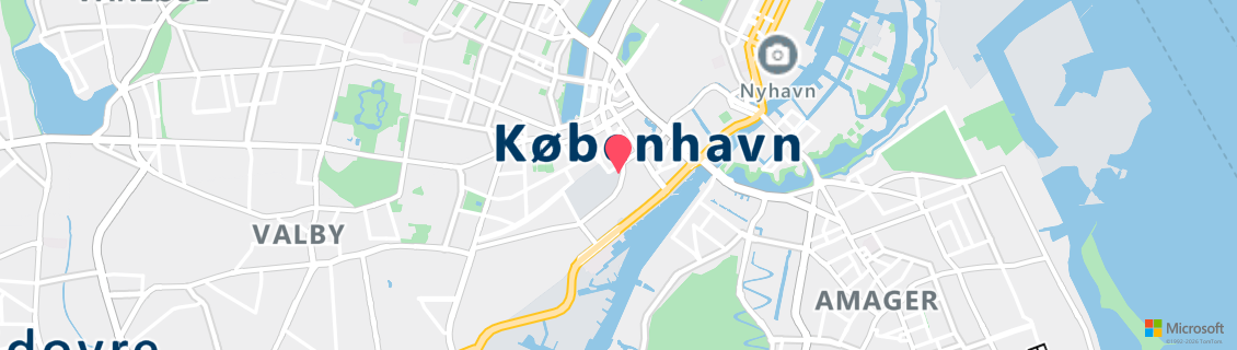 Map of the dive shop Dykkergitte