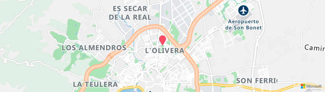 Umgebungskarte des Tauchshops Sietemares.com