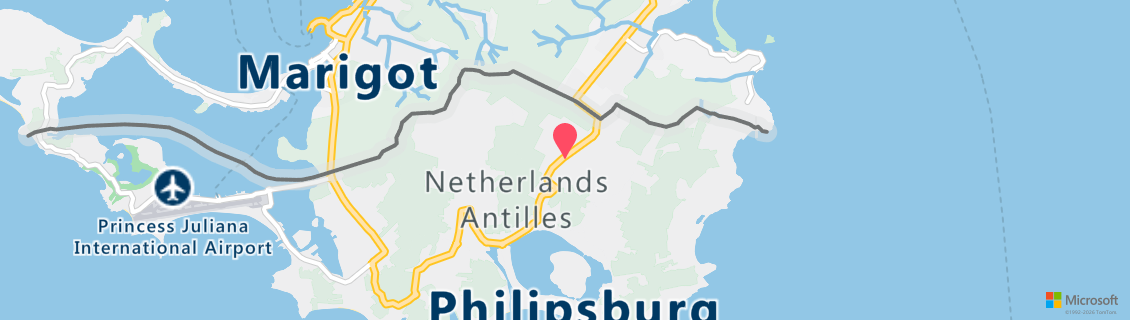 Map of the dive shop Scubaqua Dive Center