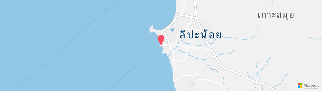 Map of the dive shop 100 Degrees East Diving