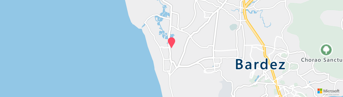 Map of the dive shop West Coast Adventures