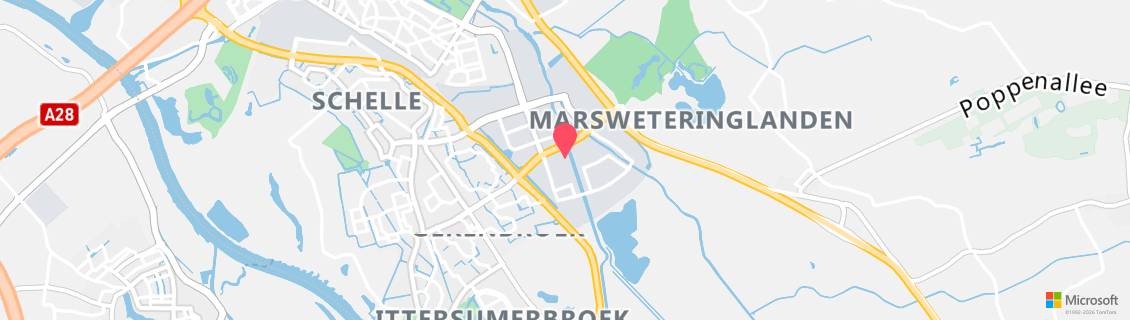 Map of the dive shop Duikcentrum Zwolle