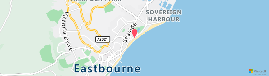 Map of the dive shop Planet Divers