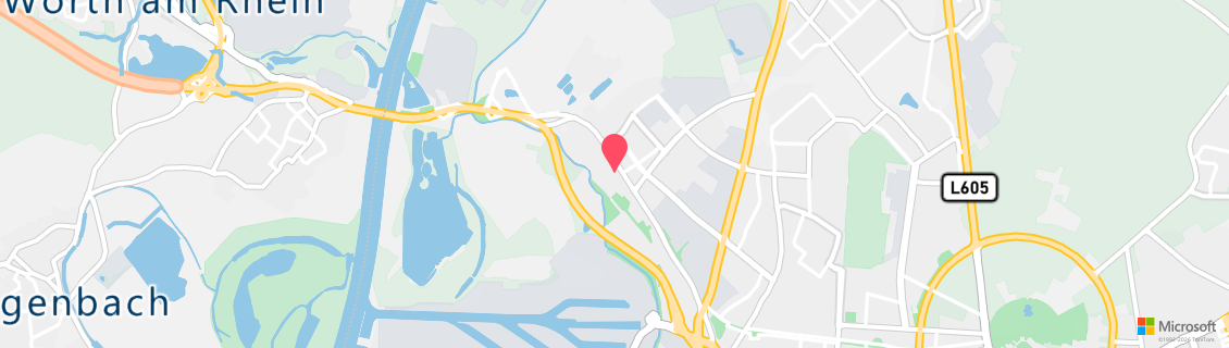 Umgebungskarte des Tauchshops Tauchtechnik Karlsruhe