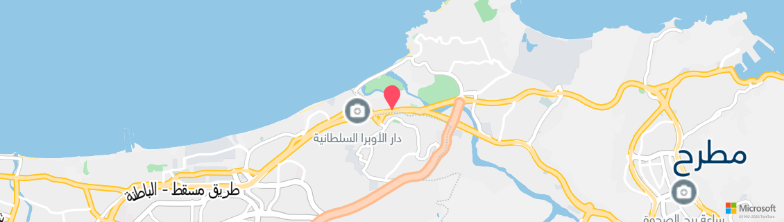 Map of the dive shop Muscat Hills Dive Centre