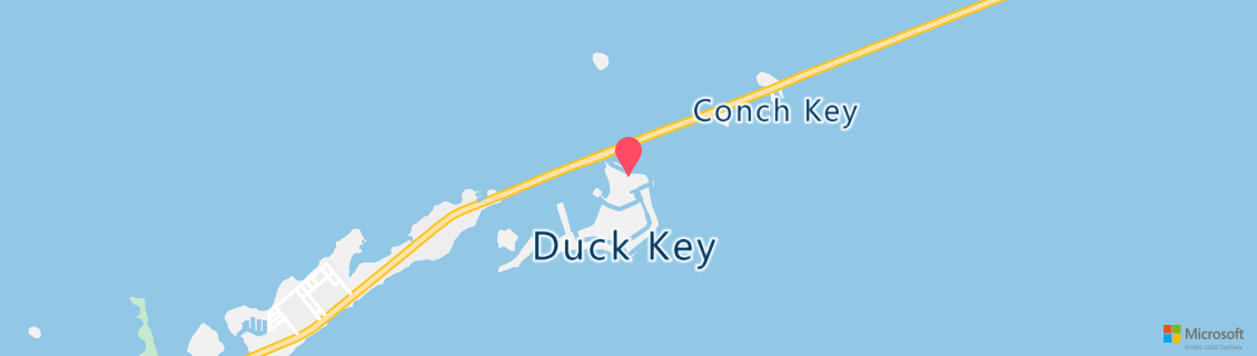 Umgebungskarte des Tauchshops Dive Duck Key
