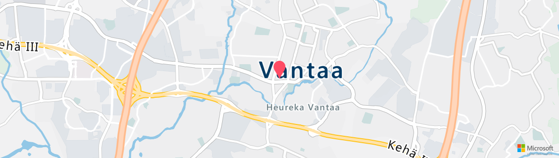 Map of the dive shop Aqua World OY