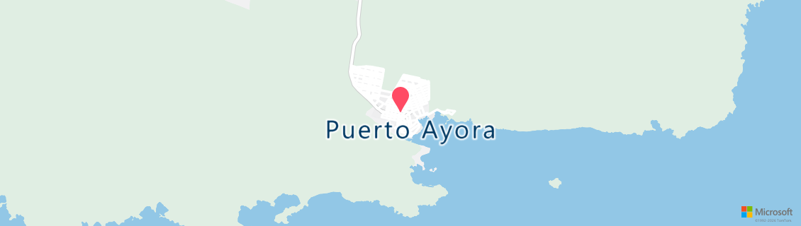 Map of the dive shop Galapagos Tip Top Dive & Training Facility