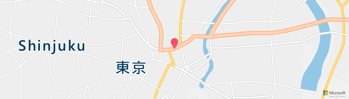 Map of the dive shop Marea Tokyo