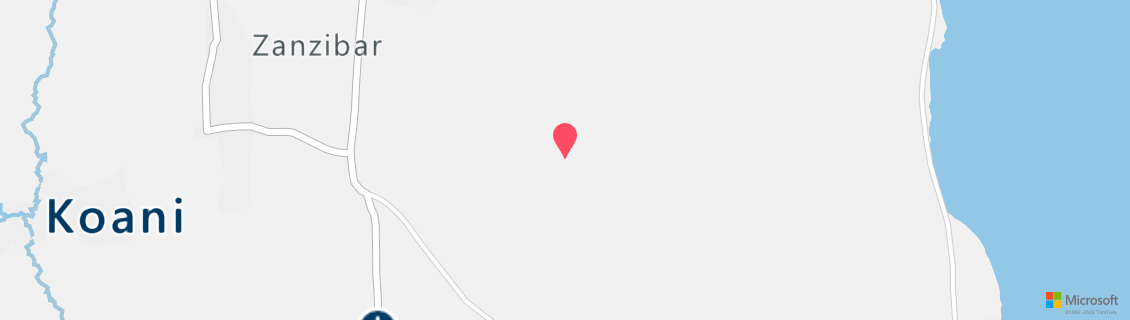 Map of the dive shop Mnemba Island Lodge