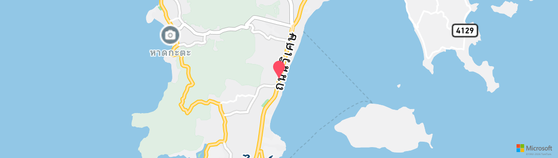 Map of the dive shop Blue Label Diving