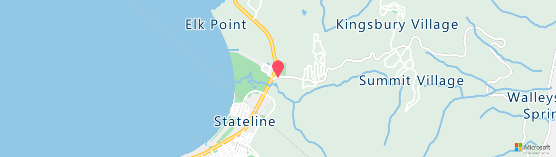 Map of the dive shop Tahoe Dive Center