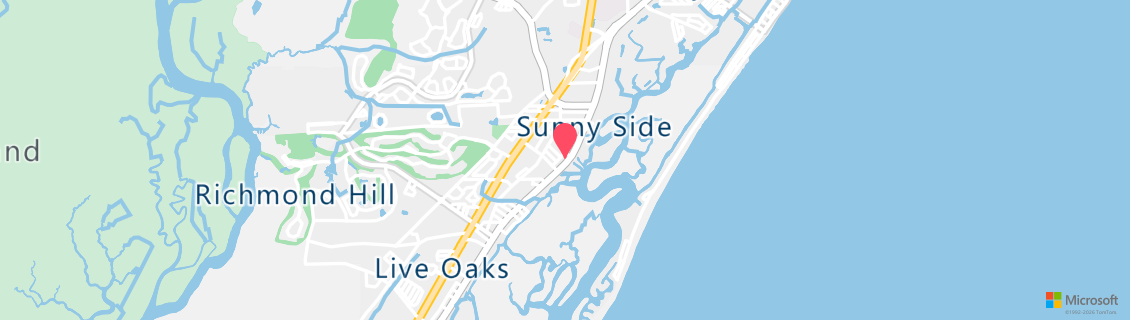 Map of the dive shop Scuba Express