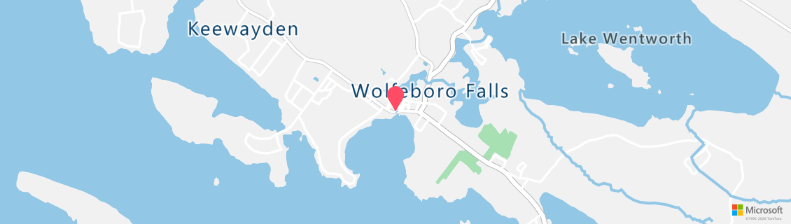 Map of the dive shop Dive Winnipesaukee Corp.