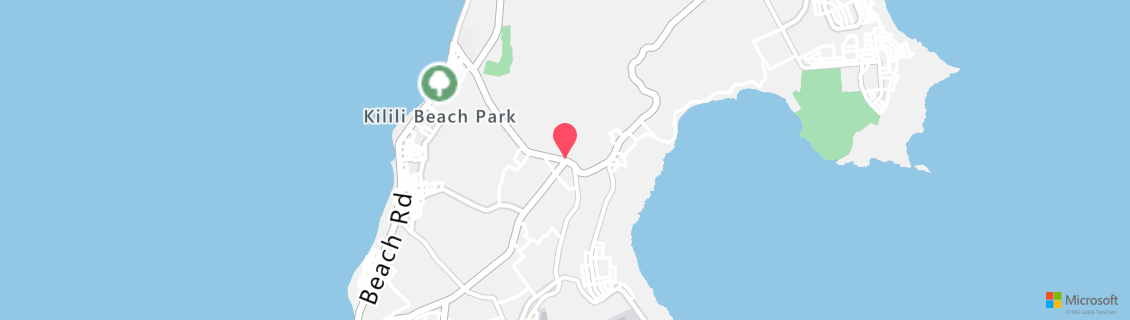 Map of the dive shop Mariana Sports Club