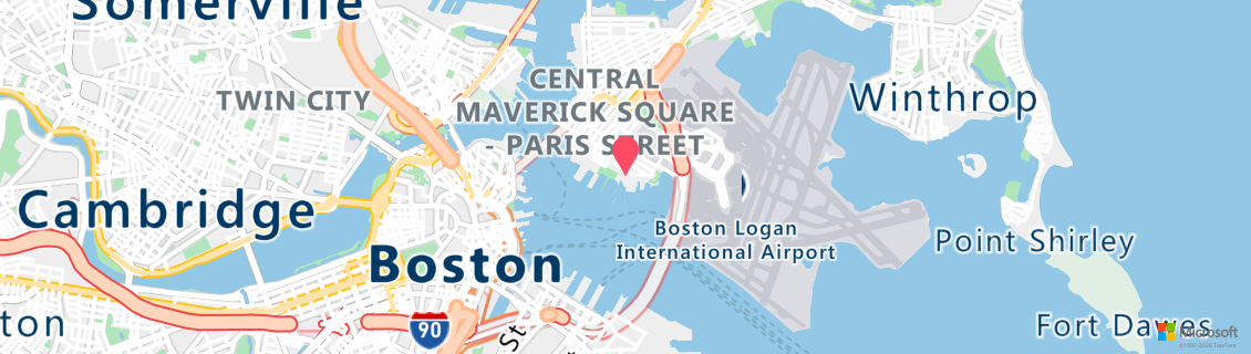 Umgebungskarte des Tauchshops Boston Scuba Inc