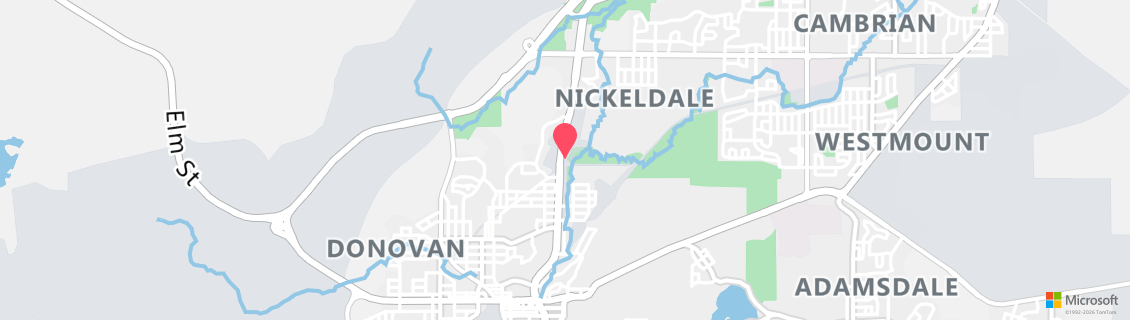 Map of the dive shop The Scuba Shop