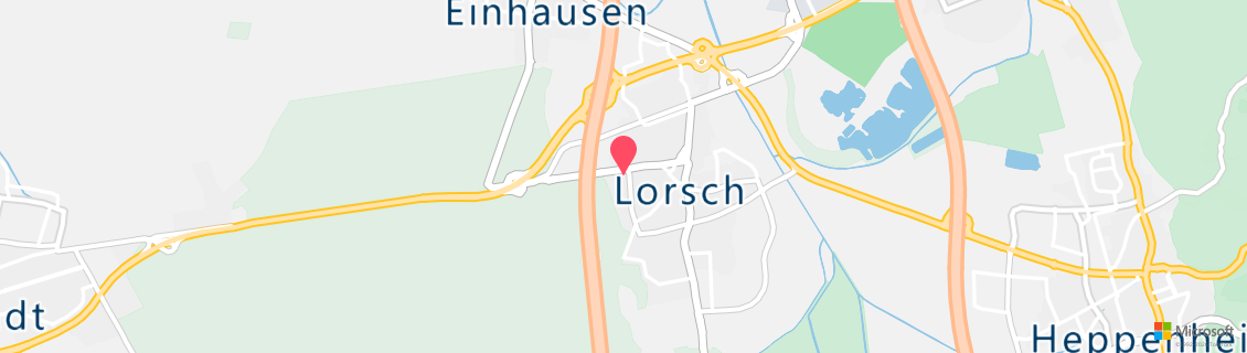 Map of the dive shop Lorscher Tauchtreff