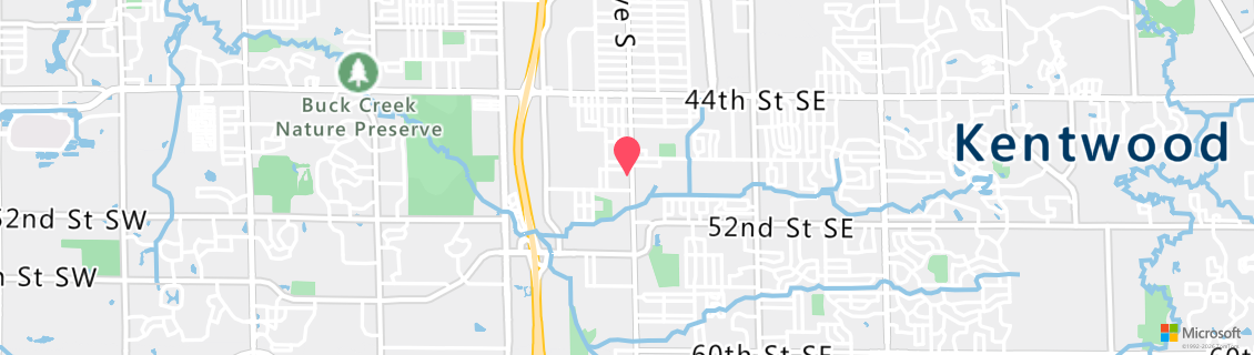 Map of the dive shop Great Lakes Dive Locker