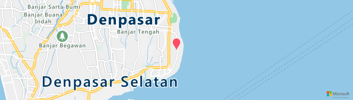 Map of the dive shop Fusion Freediving