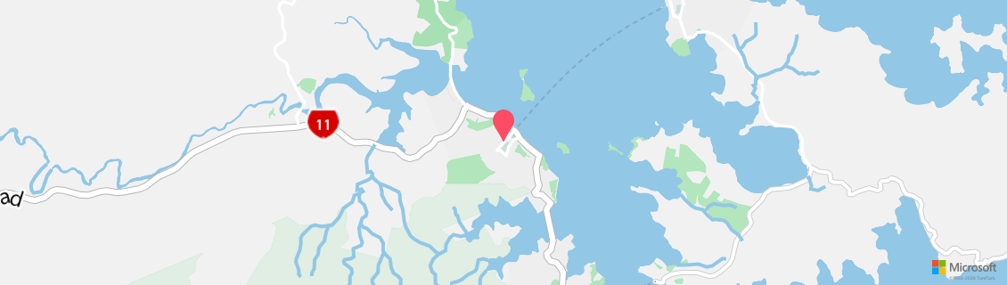 Map of the dive shop Paihia Dive