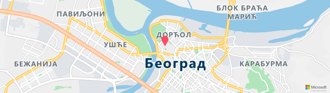 Map of the dive shop ITF CENTAR