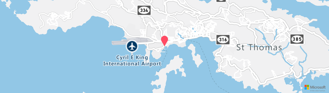 Umgebungskarte des Tauchshops Blue Water Works, LLC