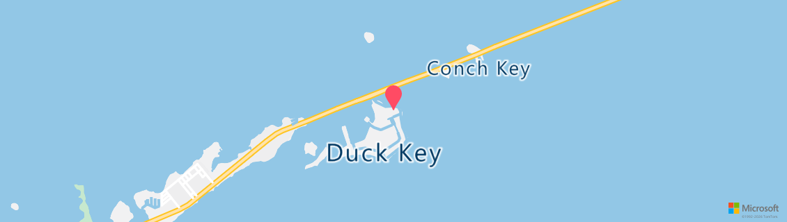 Umgebungskarte des Tauchshops Dive Duck Key