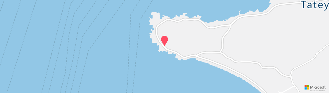 Map of the dive shop Nishikawana Ocean Park