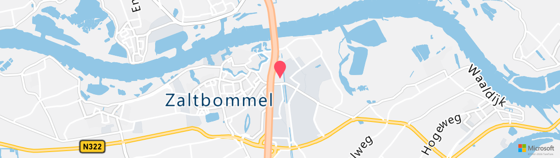 Map of the dive shop Kano en Duiksport Zaltbommel