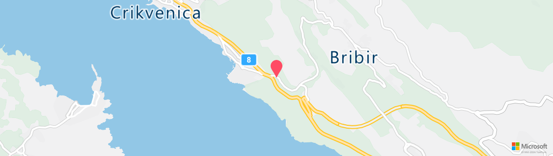 Map of the dive shop DC Mihuric