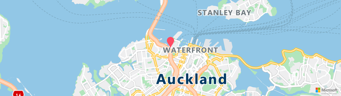 Map of the dive shop Dive HQ Westhaven