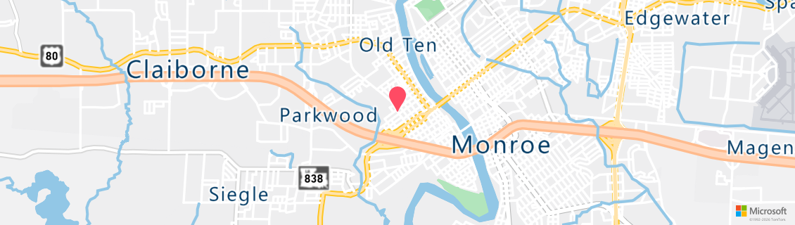 Map of the dive shop Underwater Treasures Inc.