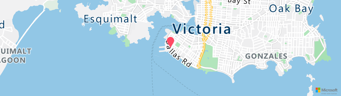 Map of the dive shop Ogden Point Dive Centre