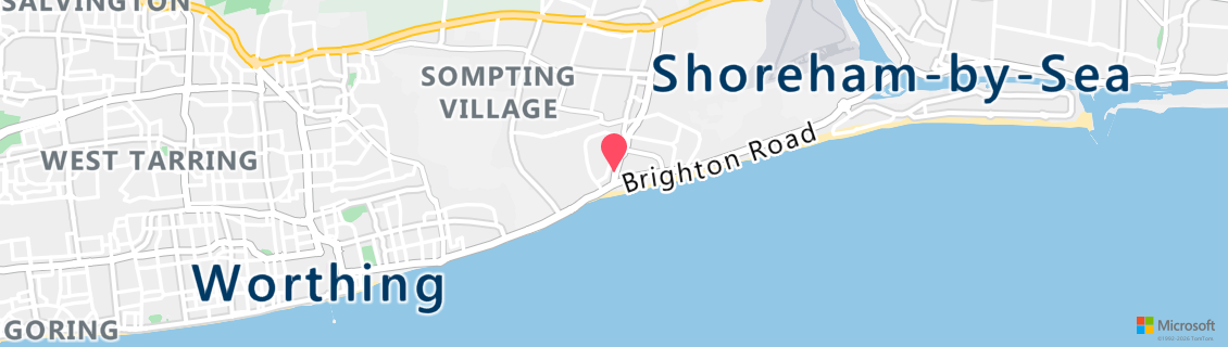 Map of the dive shop Ocean View