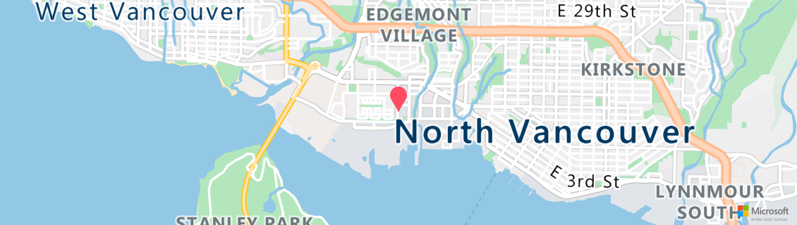 Umgebungskarte des Tauchshops Sea To Sky Scuba