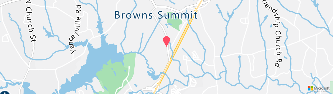 Umgebungskarte des Tauchshops Greensboro Scuba School LLC