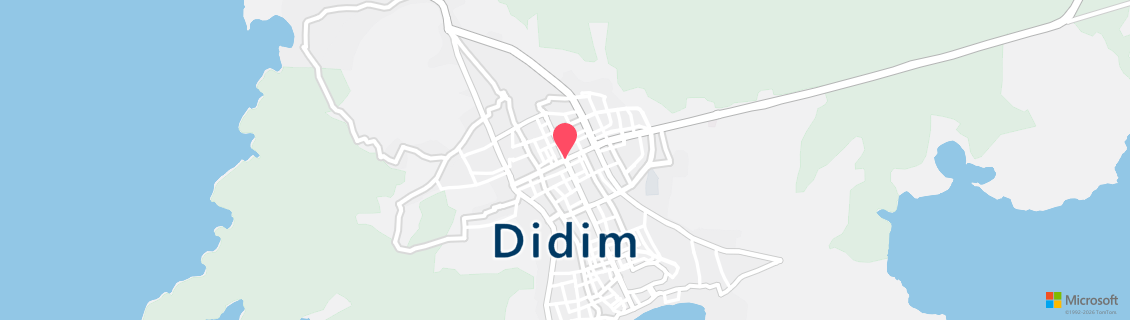 Map of the dive shop OKENOS DIVING  DIDIM - BODRUM -IZMIR