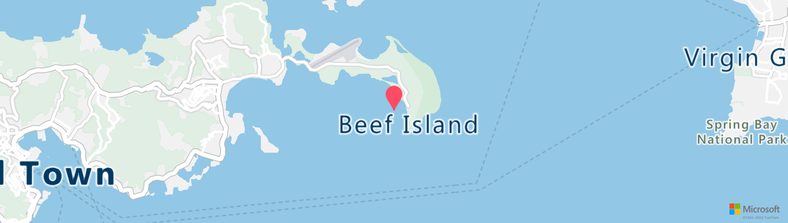 Umgebungskarte des Tauchshops Dive BVI