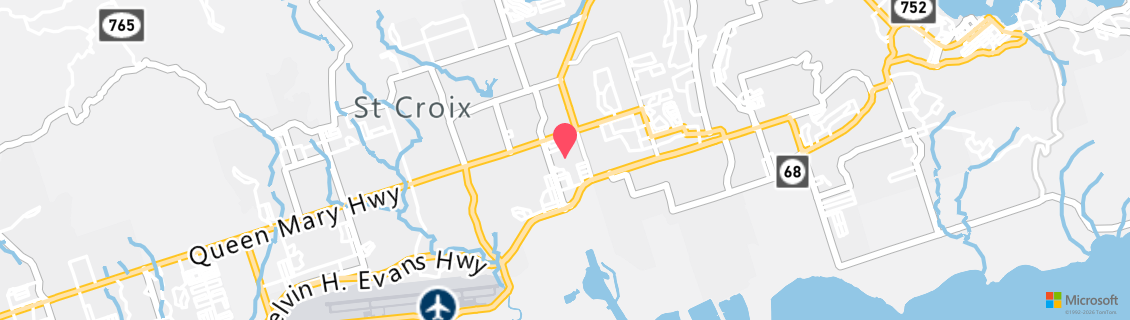 Map of the dive shop Sweet Bottom Dive Center