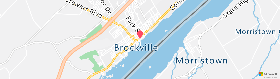 Map of the dive shop Dive Brockville Adventure Centre