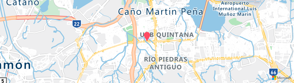 Map of the dive shop La Casa del Buzo